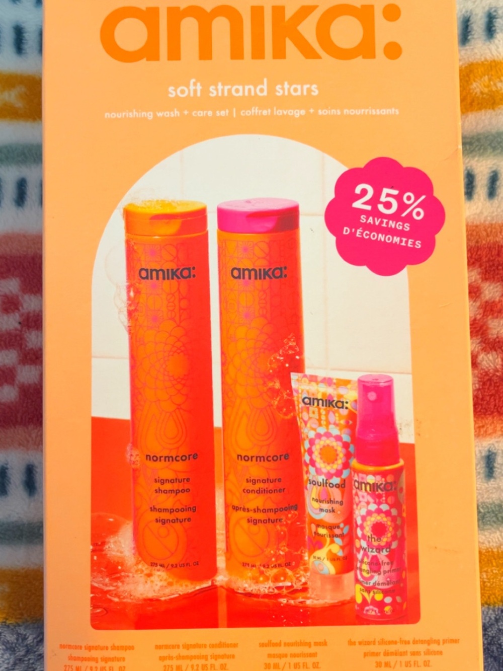 Haircare product set (amika)